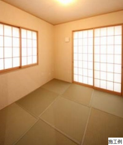 綾瀬市吉岡東1丁目新築戸建て　第8-1号棟の和室|和室があると落ち着いた雰囲気になりますね