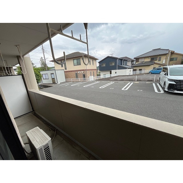 パレス野添Ⅱのバルコニー