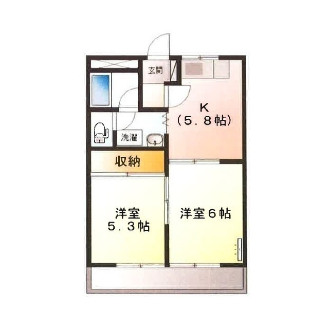 グリーンフィールドの間取り