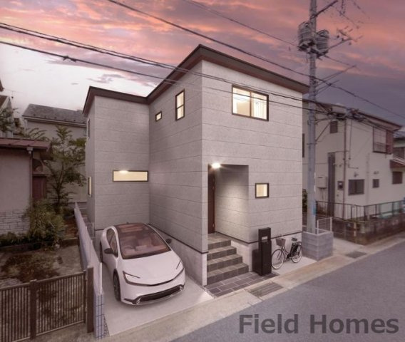 茅ヶ崎市高田4丁目新築戸建て　第2-1号棟の外観|外観イメージ「茅ヶ崎市高田4丁目新築戸建て」