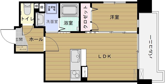 【間取り】 | リバティR TENJIN
