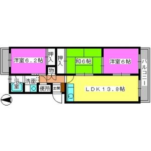 【間取り】 | サンハイツやひろ