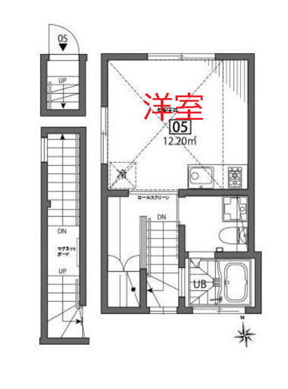 【間取り】 | グランエッグス下丸子