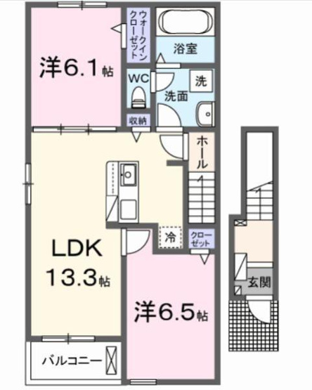 【間取り】 | グラースソレイユ