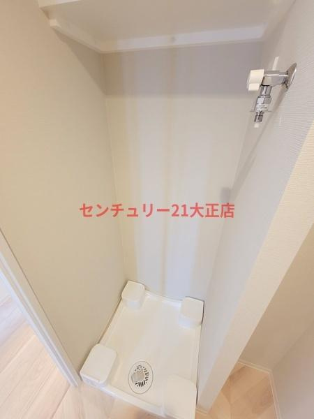 Louis Residence 弁天町の洗面所|★室内洗濯パン★
