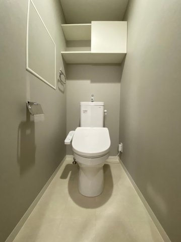 ヴァロアール博多のトイレ|清潔感のあるトイレです。