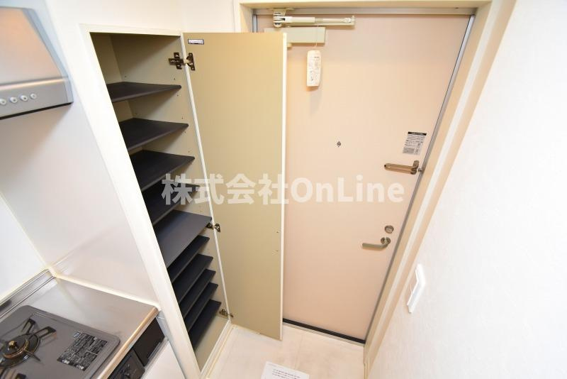 プラムハウスの玄関