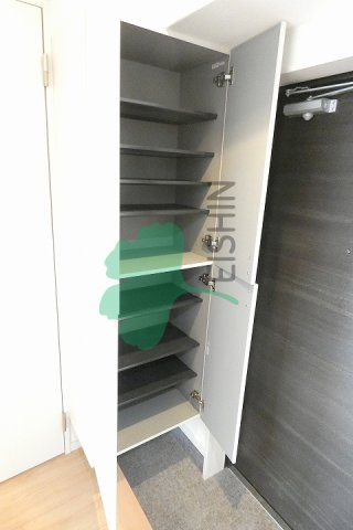 三島マンション博多駅東の玄関|下駄箱もしっかりついてます！