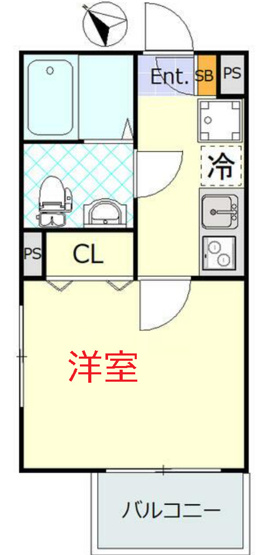 【間取り】 | ルノン蒲田