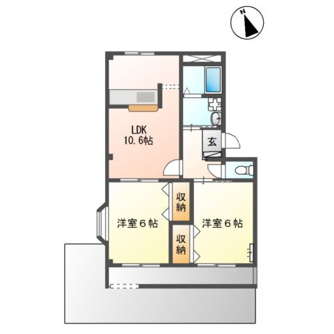 【間取り】 | ソレイユ