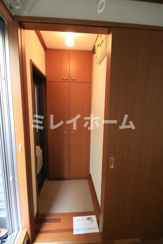 ハイム内田の玄関