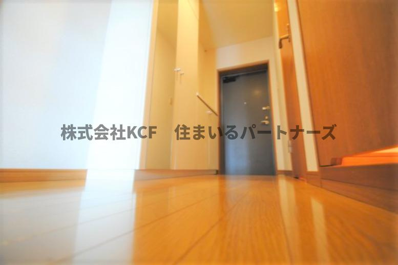 エスポワールⅡの玄関|ゆったりとした玄関です