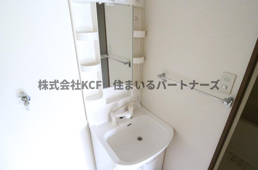 ベルセゾンⅡの独立洗面台|独立洗面台で身支度をすべて済ませてしまいましょう