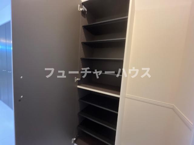 仮）水戸市大塚町字糀内 新築アパートの収納|下駄箱（イメージ）
