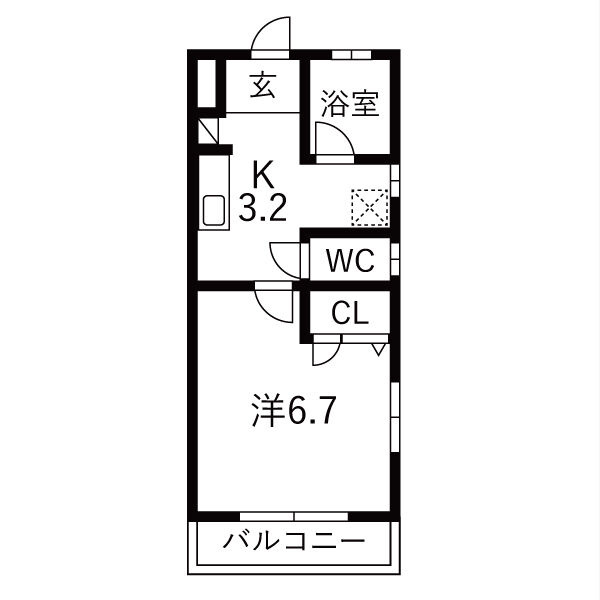 大宮サンハイムの間取り