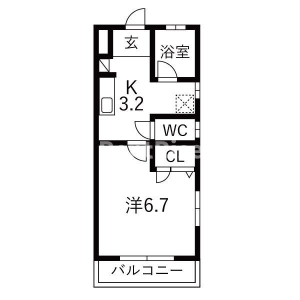 大宮サンハイムの間取り
