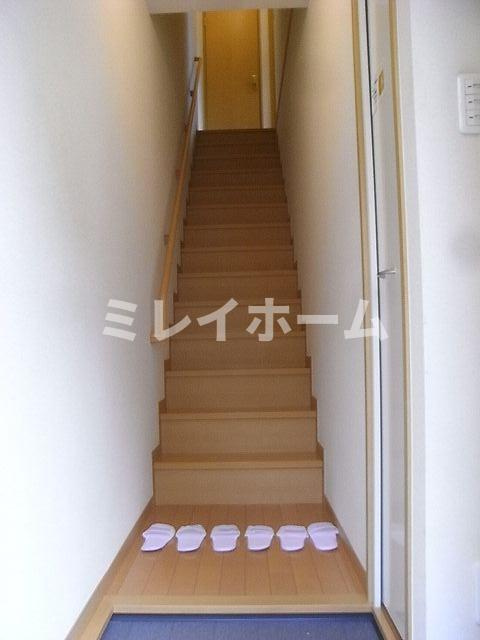 エクセル南雪谷の玄関