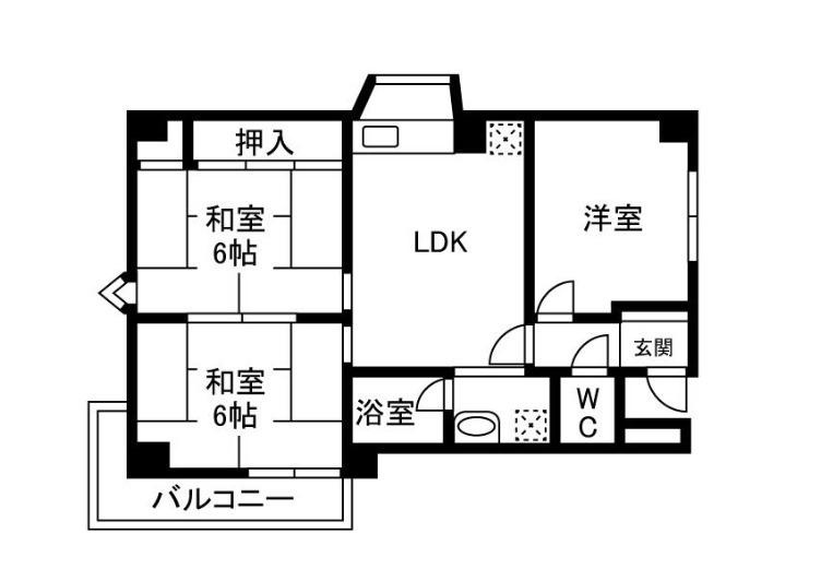 ラヴィングの間取り