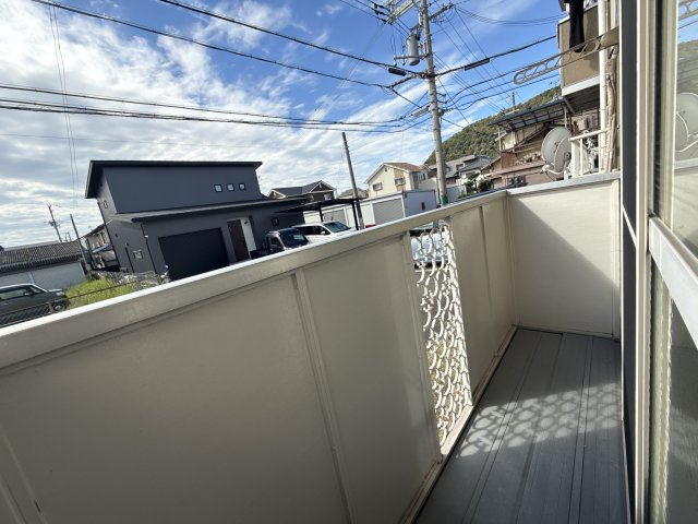 エルディム正木のバルコニー