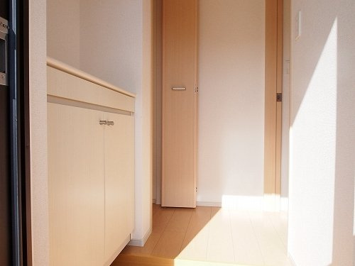 アンソレイエ飾磨　Ⅱ番館のバルコニー