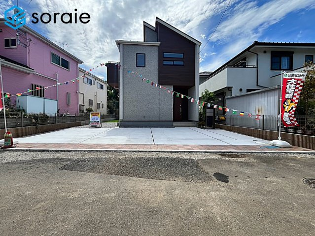 狭山市南入曽　全1棟　新築戸建の前面道路含む現地写真|2026/9.14撮影
