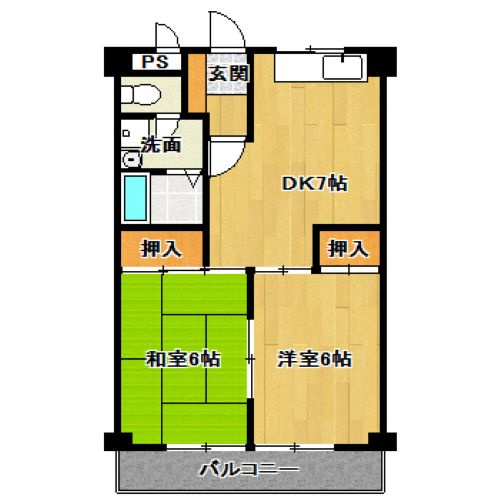 【間取り】 | グレースK | 間取り