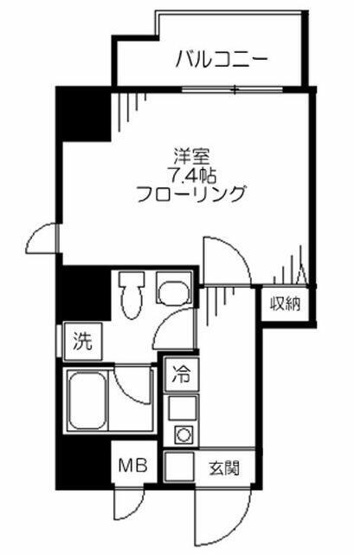 【間取り】 | エクセルピア大森南