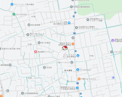 【地図】 | 佐賀県佐賀市高木瀬東5丁目