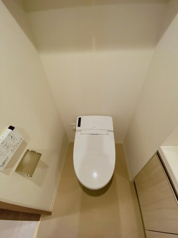 プラウドフラット木場Ⅱのトイレ|落ち着いたトイレです