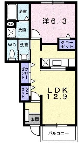 ルーラルⅡの間取り