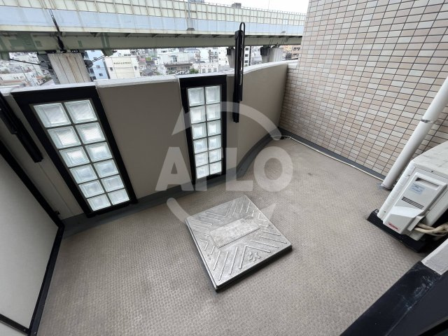 シャトー弁天参番館のバルコニー|シャトー弁天参番館　バルコニー