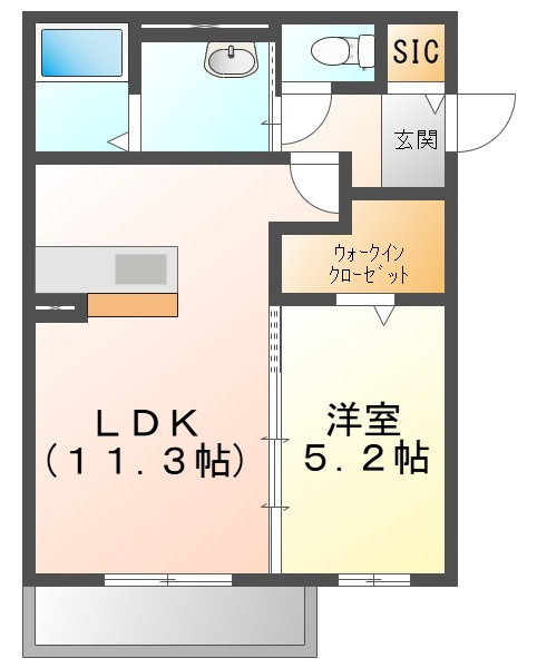 サンライズテラスの間取り