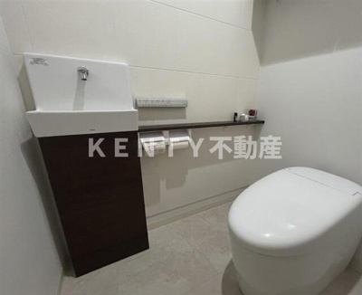 【トイレ】 | ザ・リバープレイスセンターコート | ゆったりとした空間のトイレです