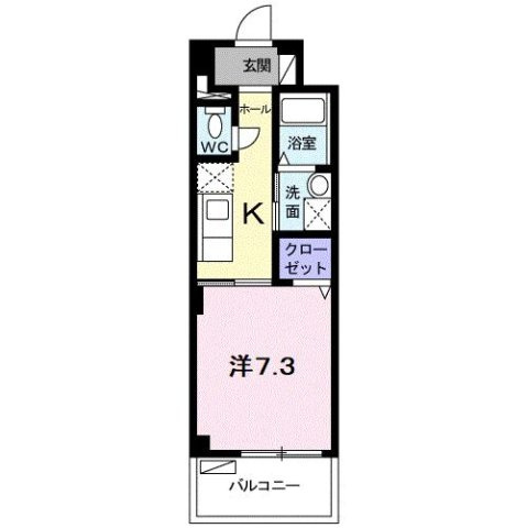 Ｔ’ｓ　ＣＵＢＥ　ＺＥＲＯの間取り