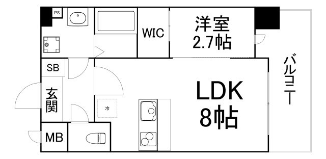 【間取り】 | ラシーヌ瓦屋町