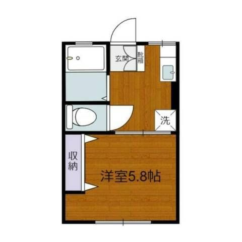 ハピネスⅠの間取り