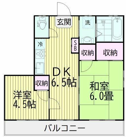 【間取り】 | パル仲池上