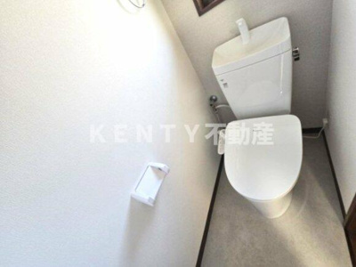 【トイレ】 | パル仲池上 | 落ち着いた色調のトイレです