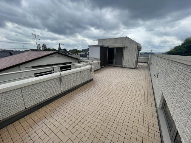 Ｊハウスのバルコニー