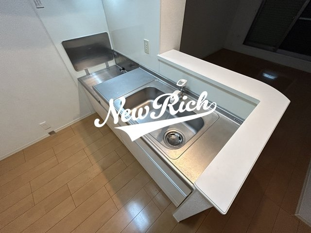 伊勢崎市今井町のアパートのキッチン