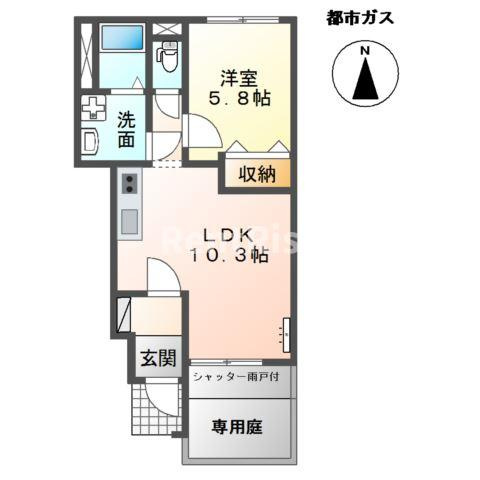 メルヴェーユ２の間取り