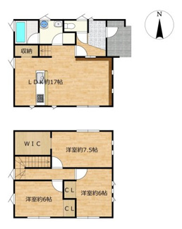 【間取り】 | 大館市字松館64-5・中古住宅