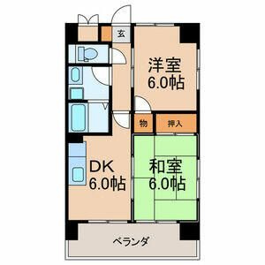 渡辺マンションの間取り