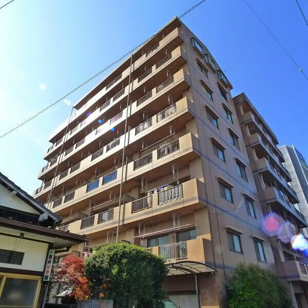 渡辺マンションの外観パース|外観パースです