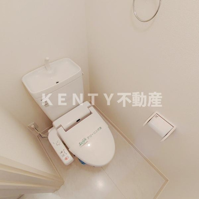 【トイレ】 | ボアレジデンス | シンプルで使いやすいトイレです