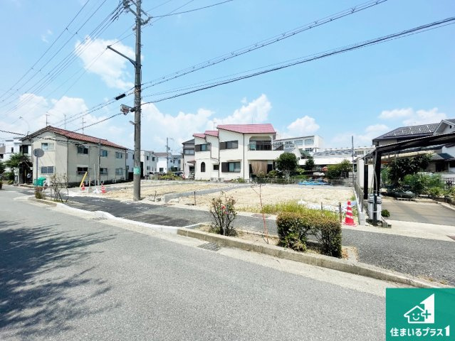 伊丹市鈴原町　第1期　新築一戸建ての外観|現在の進捗状況です！順調に作業進行中、完成が待ち遠しいです！詳細の間取り等、お気軽にお問い合わせください！
