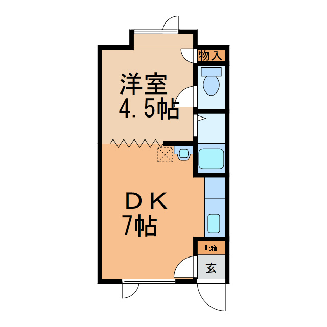 桜が丘西ハイツの間取り