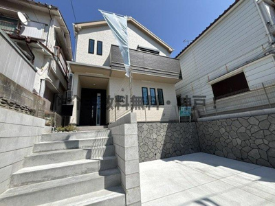【外観】 | 神戸市垂水区東垂水3丁目　新築戸建　仲介手数料無料！ | きれいな外観です