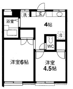 コトー国分寺の間取り