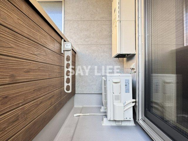 エクセレント久宝園のバルコニー